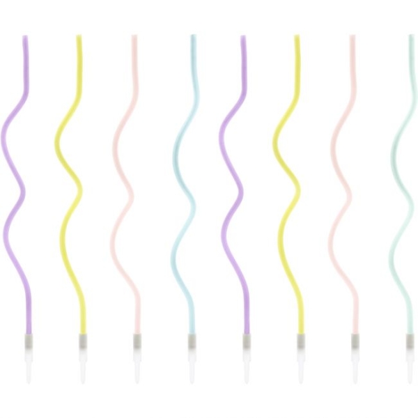 Curl Candles - Pastel Mix
